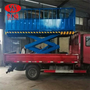 移动装卸猪台斜坡通道生猪卸载 大型养殖场上下牛羊鸭装卸平台