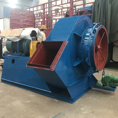 立诺鑫发电厂蒸汽锅炉通引风系统配套风机220kw冶炼用除尘风机