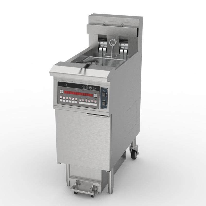 上海一喜OFE-126商用电力开口油炸锅26L单缸油炸锅炸薯条洋葱圈