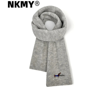 nkmy围巾柔软保暖秋加厚手织韩系氛围感今年流行爆生2025新款冬女