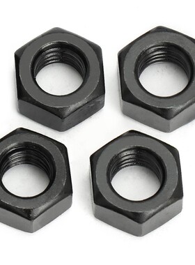 8.8级黑色细牙六角螺母M8M10M12M39M42M45M80*1/1.25/1.5/2/3/4mm