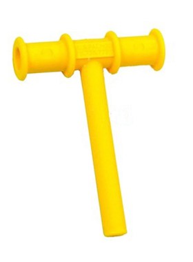 红色t字咬牙胶棒儿童下颌骨咀嚼咬肌锻炼训练器口肌咬合棒p型牙胶