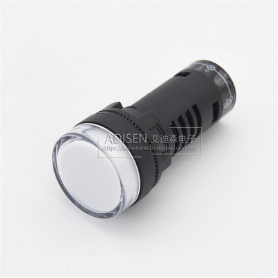 AD16-16DS 5V12V24V220V380V 红黄绿蓝白孔16mm工业设备指示灯