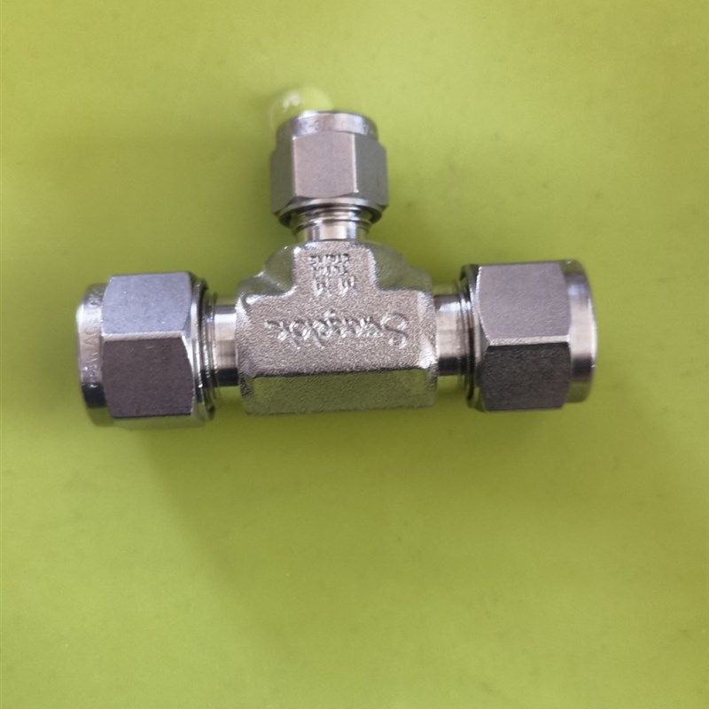 Swagelok 世伟洛克 SS-10M0-3-10M-6M 10MM转6MM转10MM变径 三通