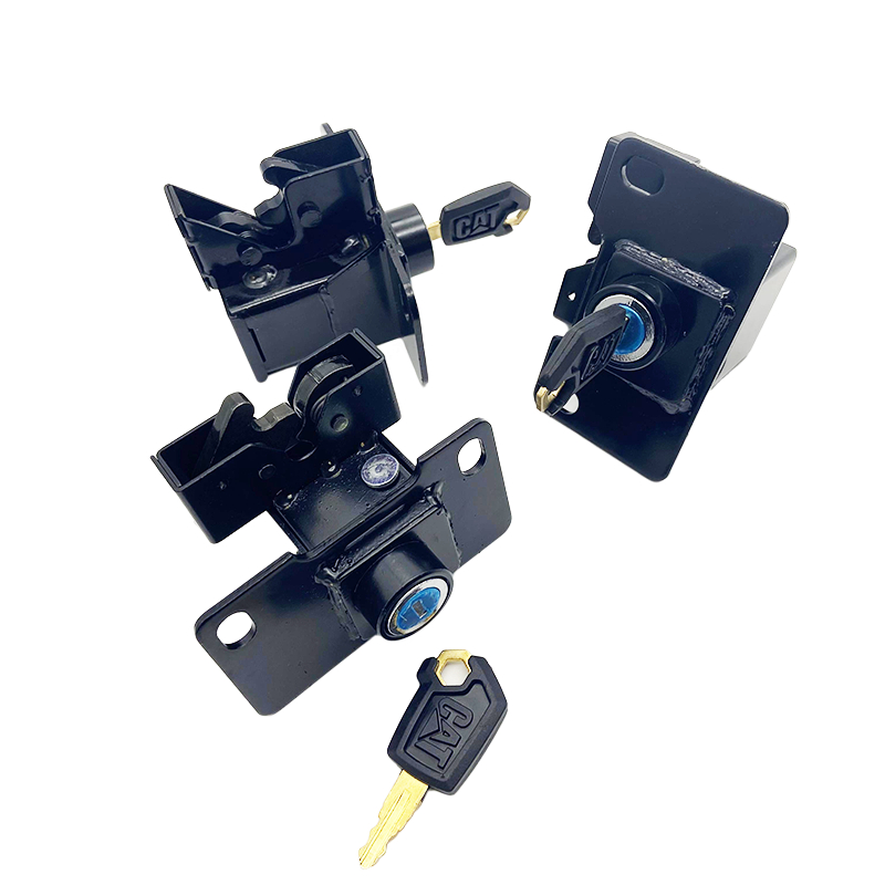 卡特后盖锁CdAT305E 305.5E 306 307 308E2挖掘机配件边门锁侧门