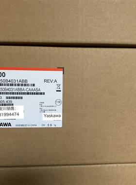 日本安川变频器GA500 CIPR-GA50B4031ABBA 1O5KW/11KW 全新原装