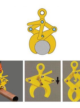 圆钢钢管起重吊钳圆管夹具夹钳YG0.5 1 2 3 5吨管子水泥管吊装夹