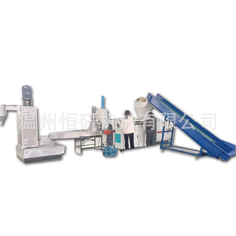 厂家供应HTB-150高产量pe薄膜热切水环造粒机 塑料造粒机多少钱