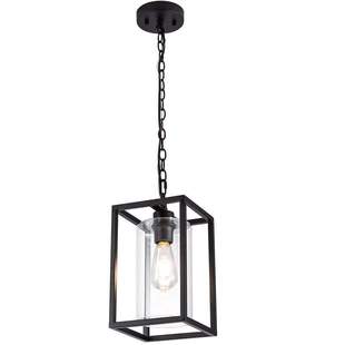 110V方形笼子铁艺吊灯个性 店餐厅灯跨境ebay亚马逊货源 吧台服装