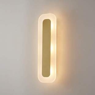 长条极简氛围轻奢床头卧室灯简约墙壁灯室内楼梯过道led灯具北欧