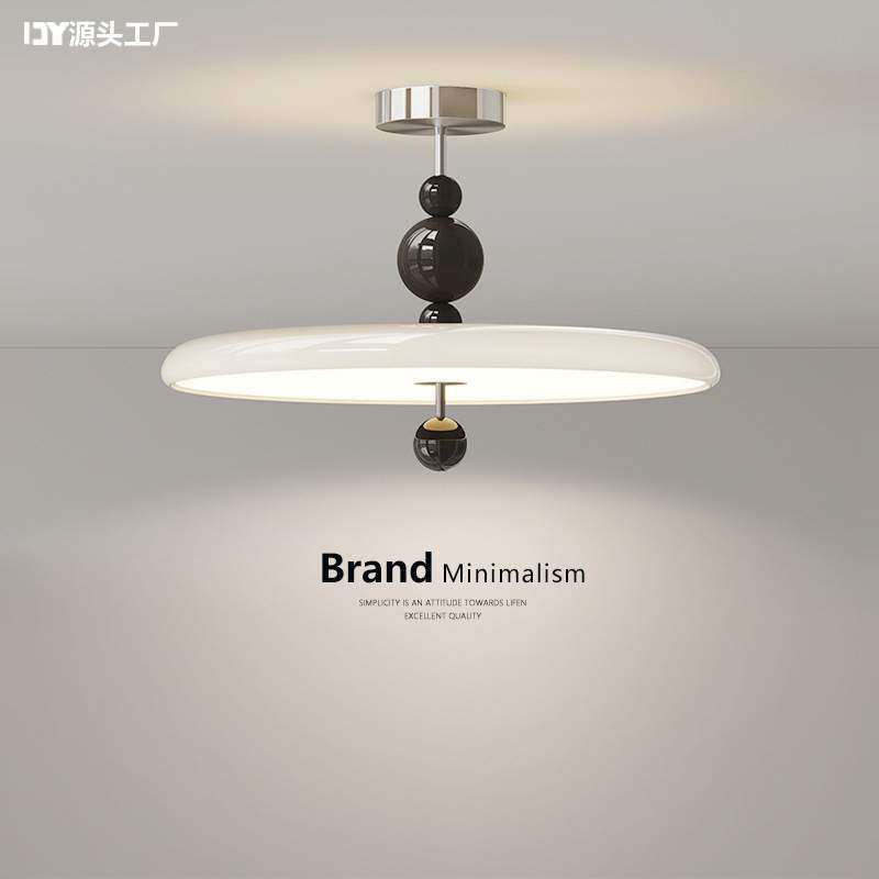 中古侘寂风卧室吊灯护眼飞碟灯法式奶油风胡桃木纹房间主卧吸顶灯,鲜花速递/花卉仿真/绿植园艺,割草机/草坪机,淘宝优惠券,粉丝福利购,淘宝优惠卷