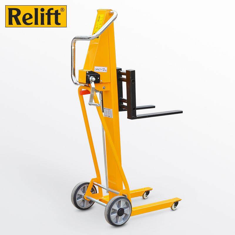 锐励便携式迷你手摇堆高车家用轻便小叉车手动升降叉车装卸平台车,搬运/仓储/物流设备,其他起重搬运设备,淘宝优惠券,粉丝福利购,淘宝优惠卷