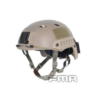 战术快速反应跳伞头盔 BJ盔 BJ款沙色头盔男 DE TB284