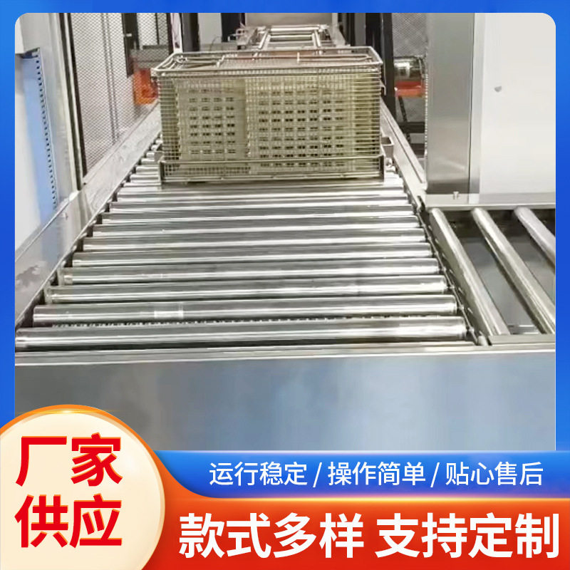 厂家流水线直角输送机滚筒拐弯机动力生产车间托辊式传送带装卸货