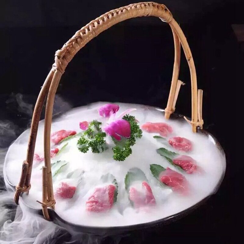 酒店饭店用品餐具 意境菜 私房菜 创意紫砂陶瓷餐具 水果盘凉菜盘