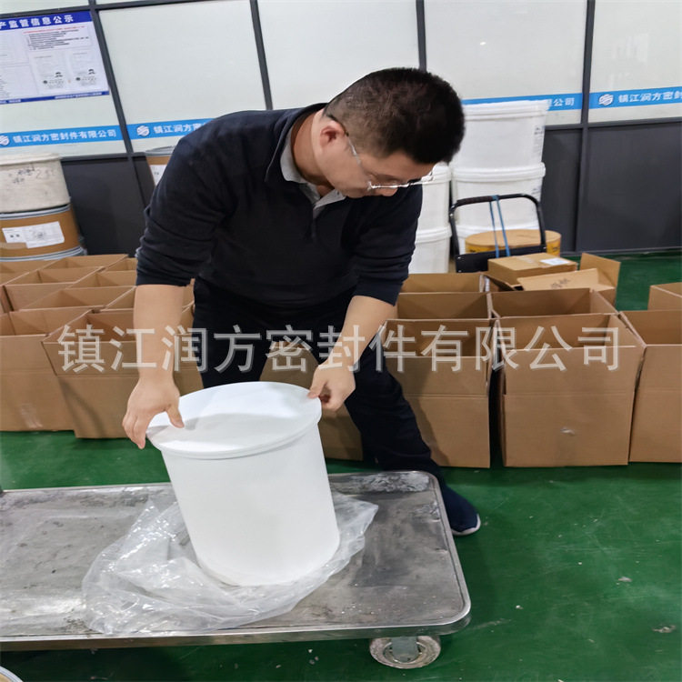 非标来图来样：聚四氟乙烯整体四氟桶四氟整体桶F4容器大桶