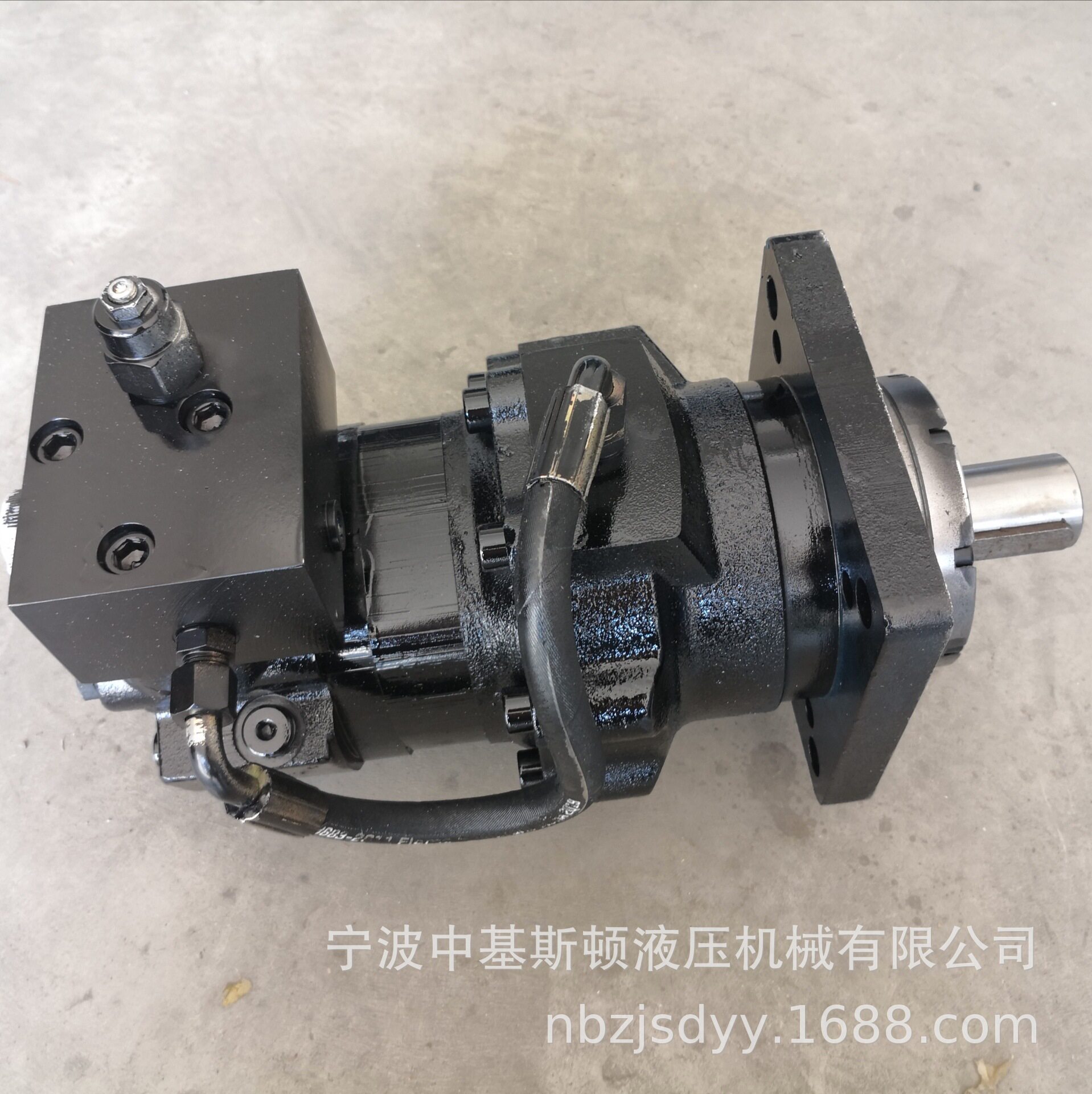 BM-D320渔船收网用带制动器液压马达 渔机刹车马达