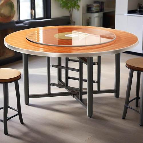 【加厚实木】圆形大圆桌