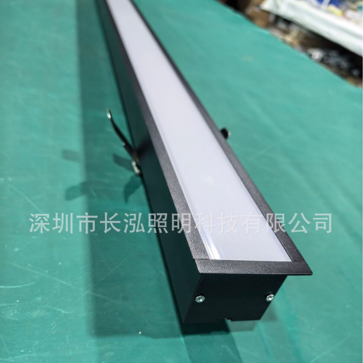 led线条灯吊线办公照明灯长条灯嵌入式商超学校工程无缝拼接