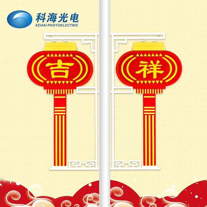 led中国结 红红火火中国结 中国结景观灯 节日街道挂饰工厂批发价