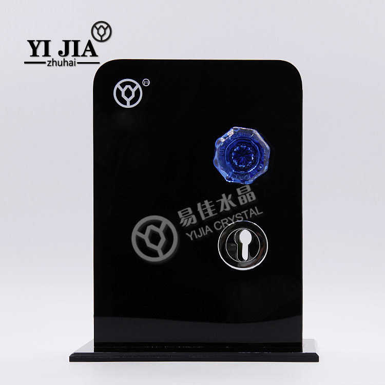 欧式现代水晶门把手 原木房门把手 淋浴房水晶大拉手