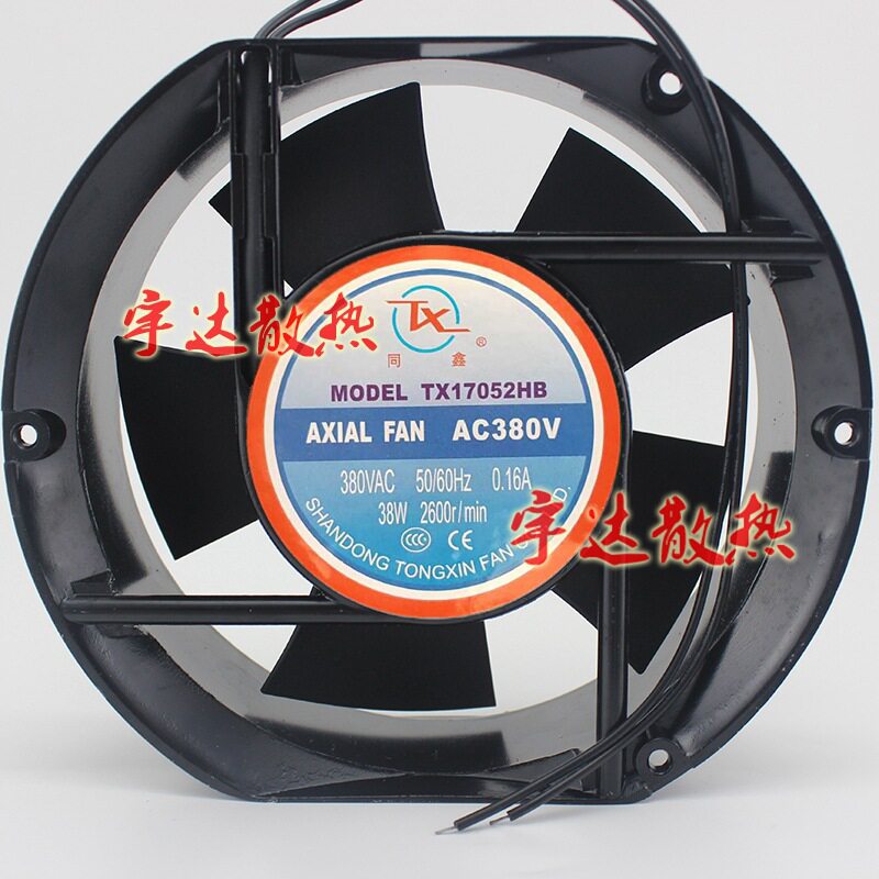 同鑫 TX17052HB 220v/380V 0.22A 36W/38W 机柜 金属 风机
