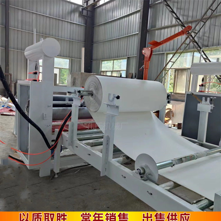 镀锌板玻璃纤维布贴合复合机