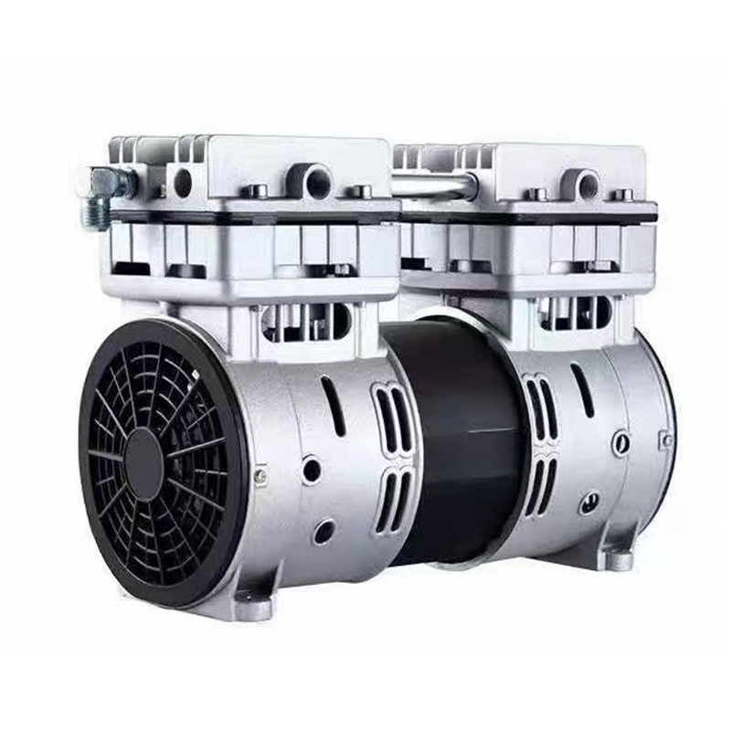 新款小型无油静音空压机气泵专用机头550W/750W泵头铜线电机直销