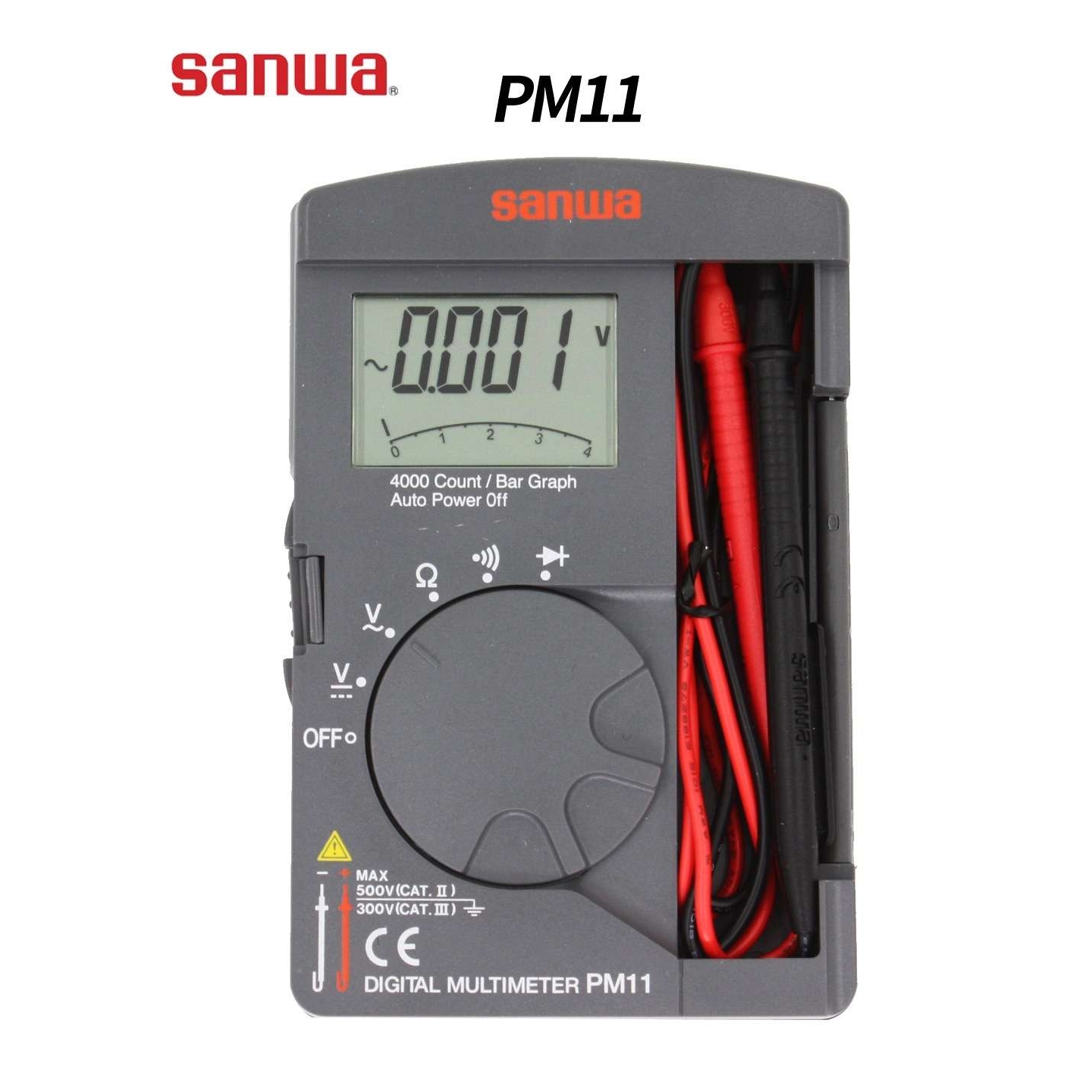 sanwa日本三和PM3 PM11 PM7A 33 PS8A便携数字袖珍卡片小型万用表