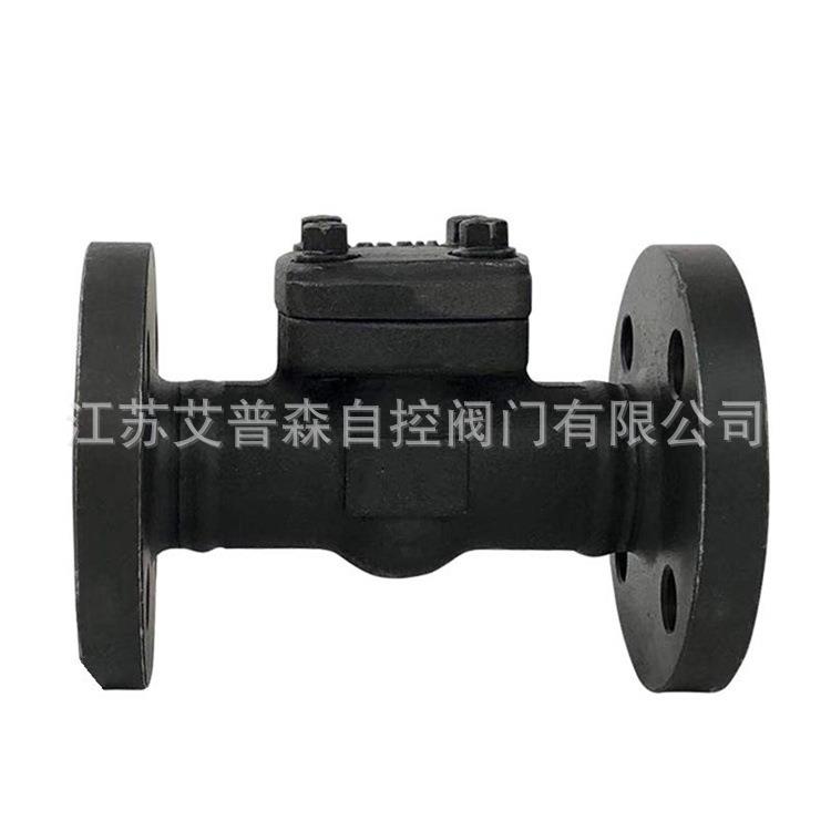 H41HHWHY锻造高温高压法兰止回阀A105高温蒸汽法兰止回阀止回