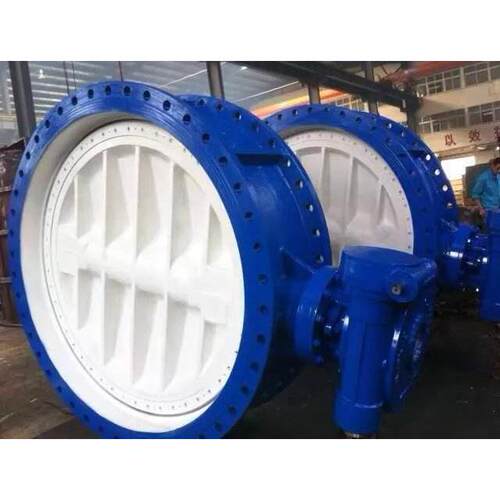 D343H-6C大口径铸钢法兰蝶阀1米DN1000大口径低压蜗轮碟阀DN1200