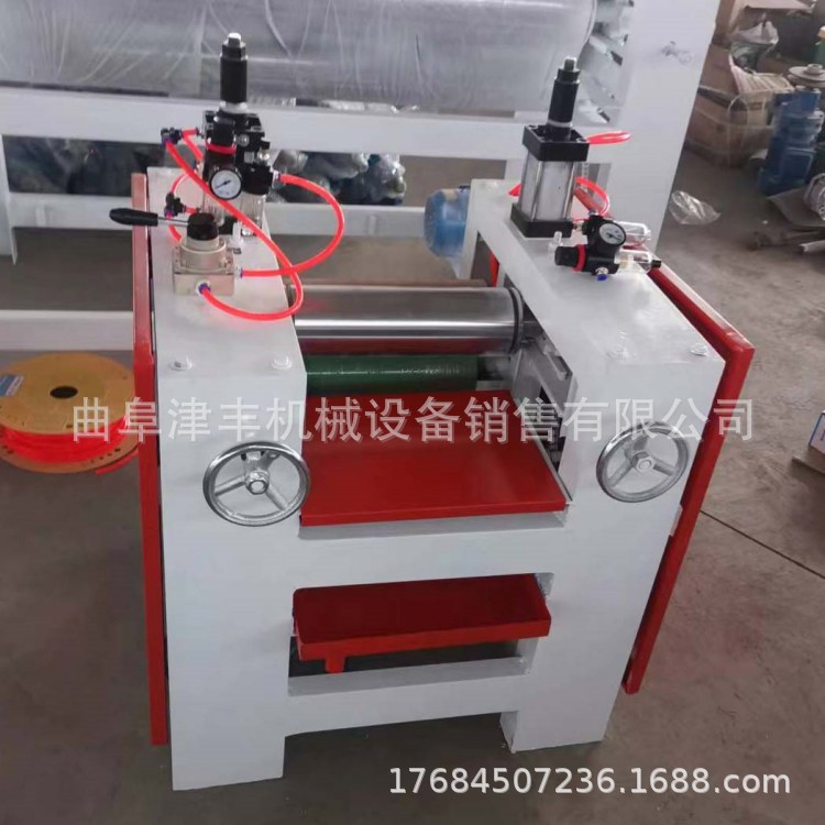 密度板泡沫板自动涂胶滚胶机