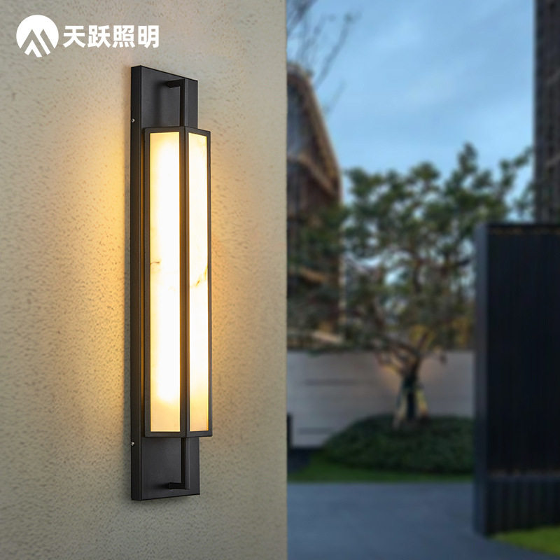 中式户外防水壁灯别墅庭院门廊