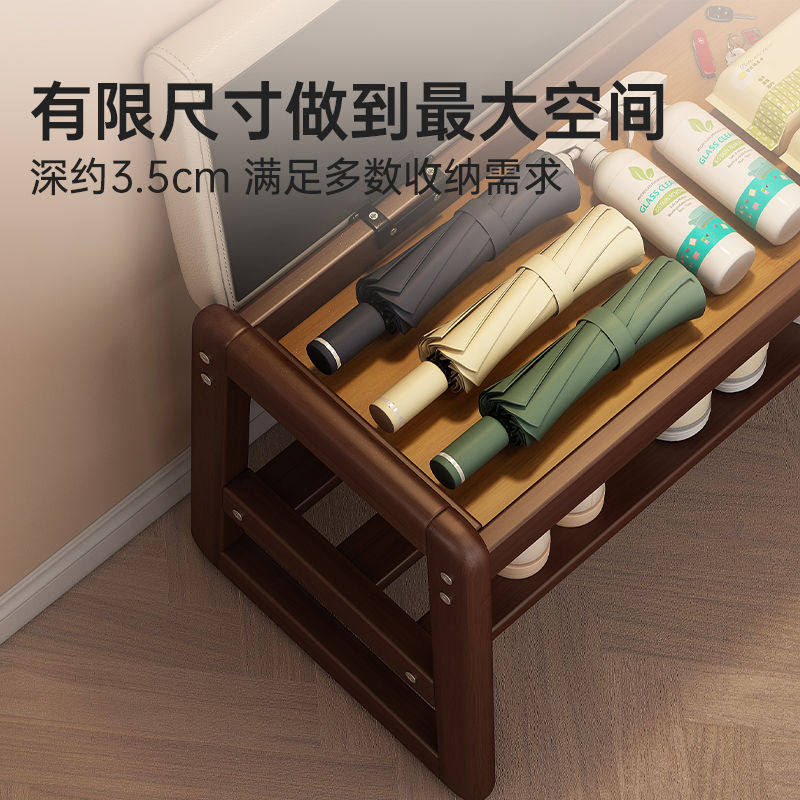 实木换鞋凳多人选家用门口小户型进门收纳穿鞋凳入户鞋柜一体可坐