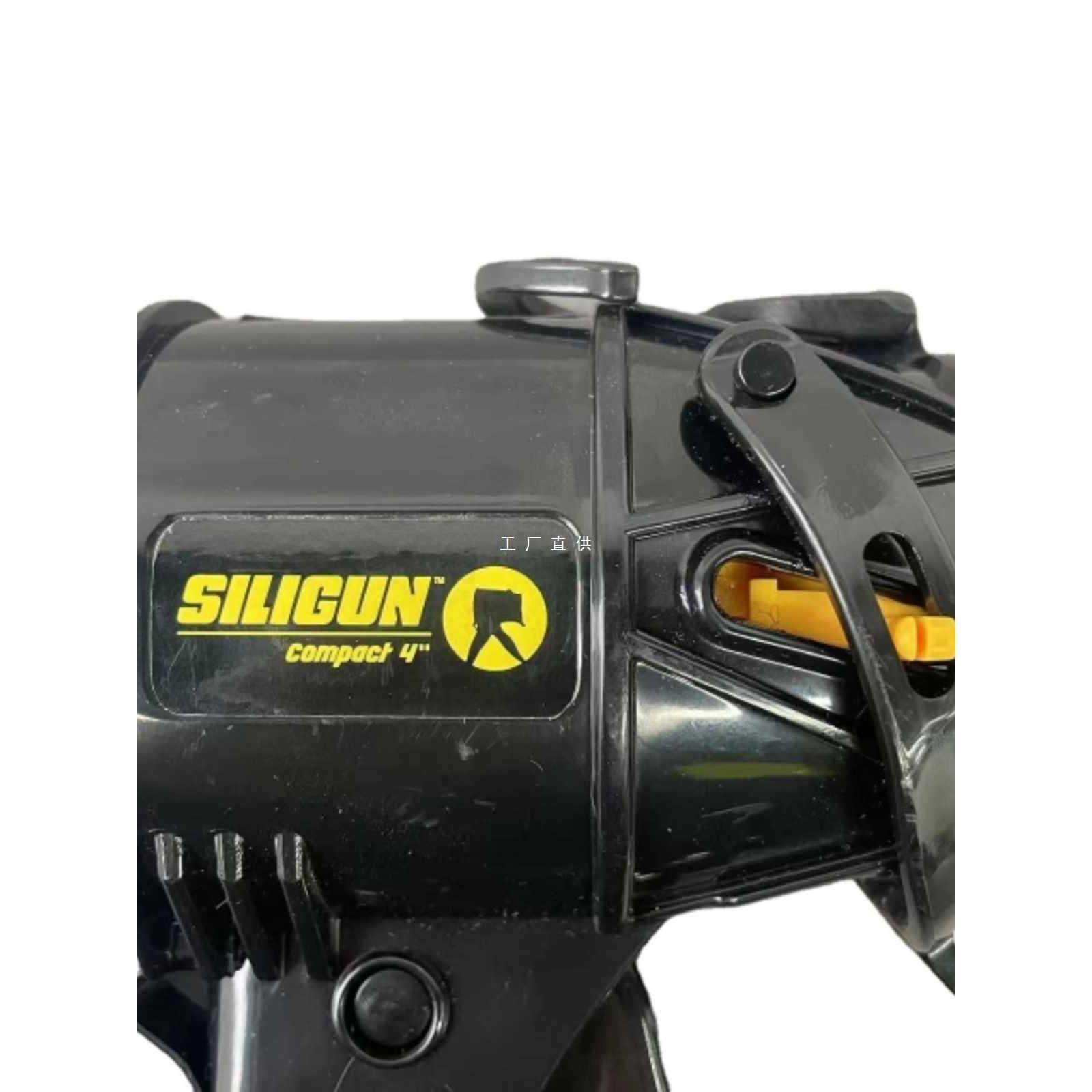 6E3X超短玻璃胶枪迷你压胶枪小型堵缝枪结便携构胶枪小空间打胶