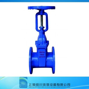 球铁材质软密封闸阀 DN65手动明杆式 直销上海纽川流体Z41X 25Q