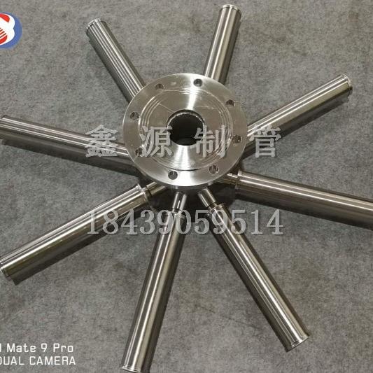 阴床阳床用绕丝支管中排管不锈钢布水器八爪布水器六爪布水器