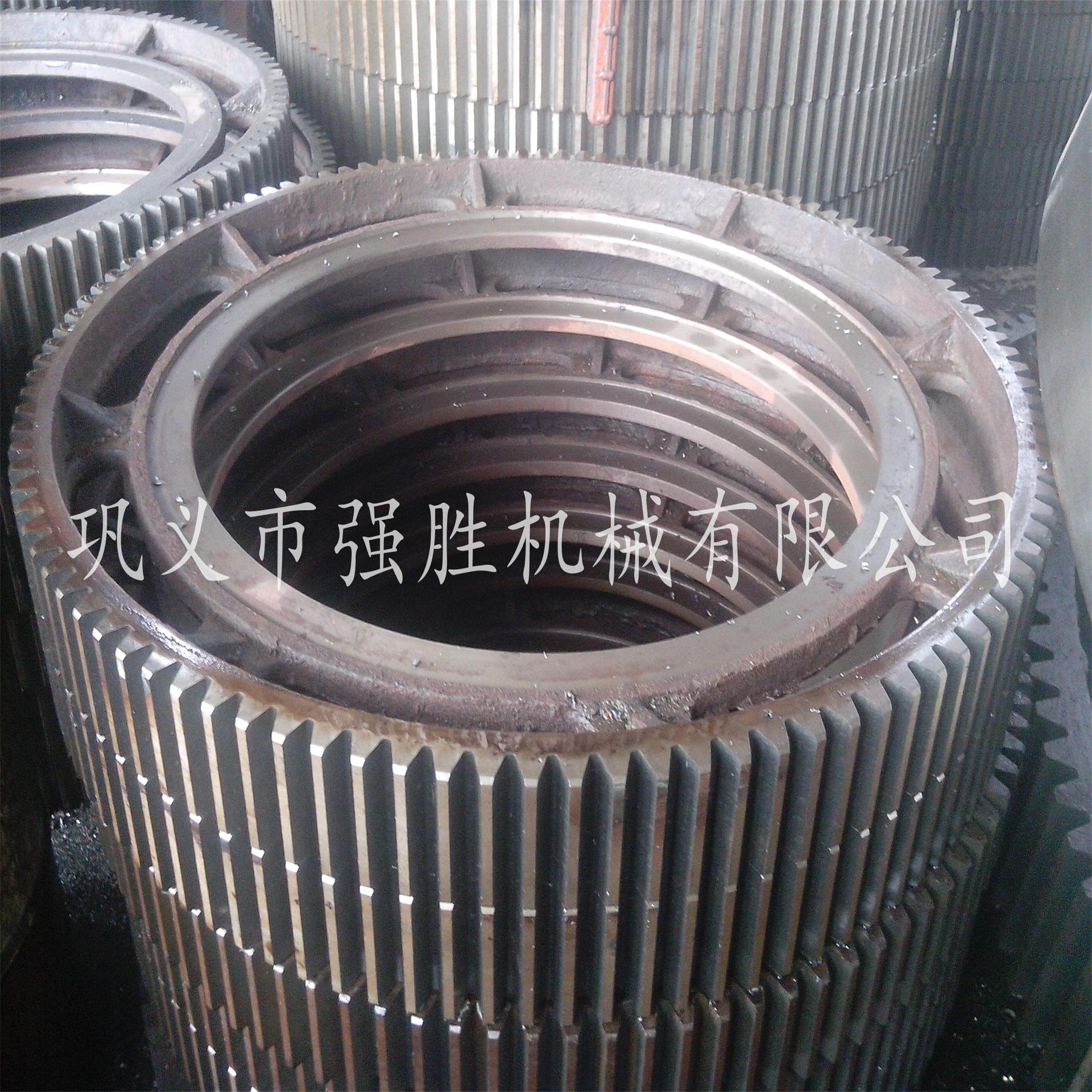 球磨机大齿轮齿圈多型号加工