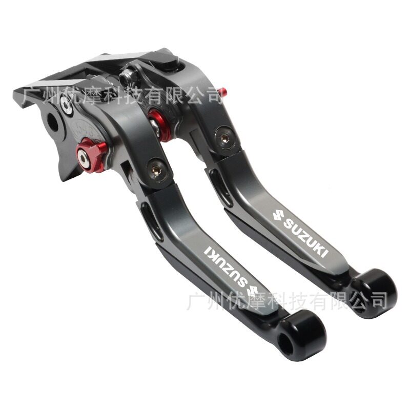 适用铃木DR650/DR650S/SE摩托车CNC伸缩折叠刹车离合手柄拉杆牛角