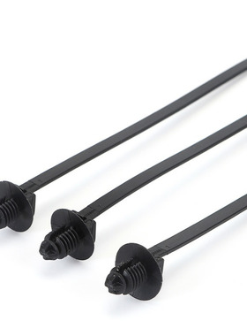 螺纹头线束扎带5*220mm HS21汽车束线带 500条/包 螺丝扎带