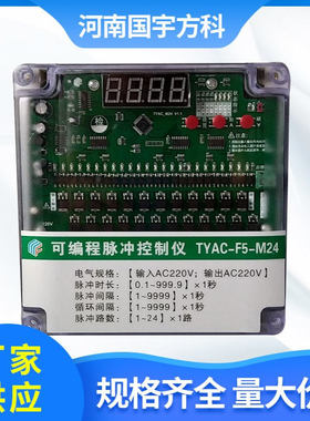 数显脉冲控制仪 厂家直销TYAC-F5-M24脉冲阀 220V智能型除尘控制