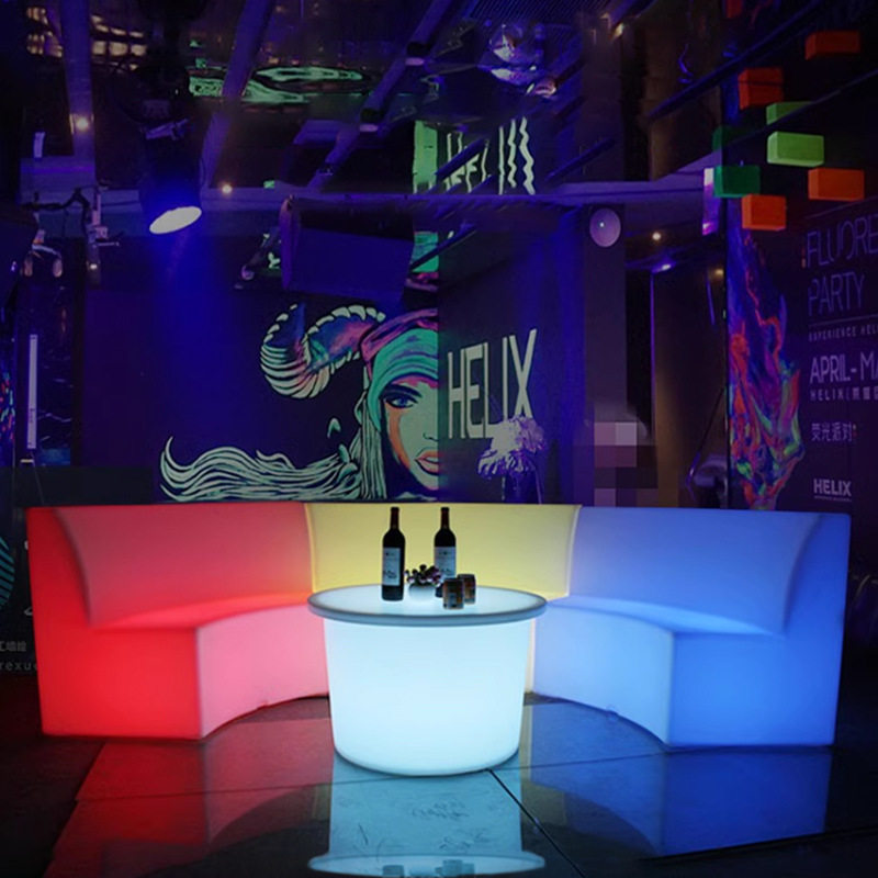 酒吧创意led发光茶几弧形沙发凳子卡座桌椅组合网红发光家具凳子,鲜花速递/花卉仿真/绿植园艺,其它园艺用品,淘宝优惠券,粉丝福利购,淘宝优惠卷