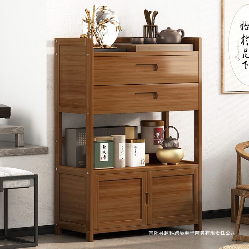 茶几简约家用小茶台客厅茶具餐边柜移动茶车泡茶桌沙发边几置物架