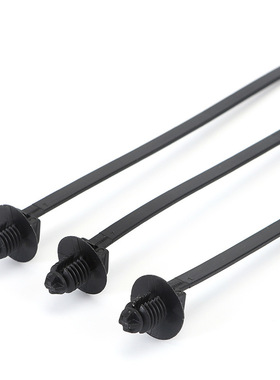 螺纹头线束扎带5*220mm HS21汽车束线带 500条/包 螺丝扎带