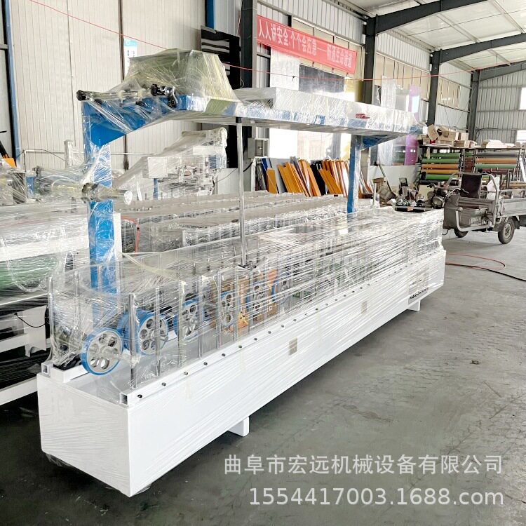 包覆机300型塑料型材覆膜机铝合金门套冷胶包覆机工厂直供