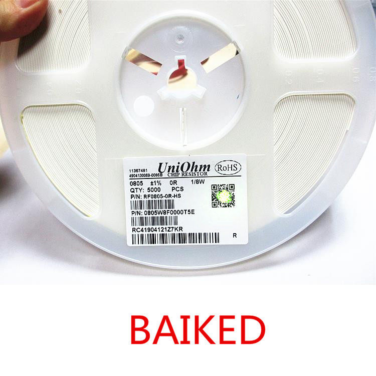 0805 1% 0R 1/8W RF0805-0R-HS 0805W8F0000T5E 1盘5000只