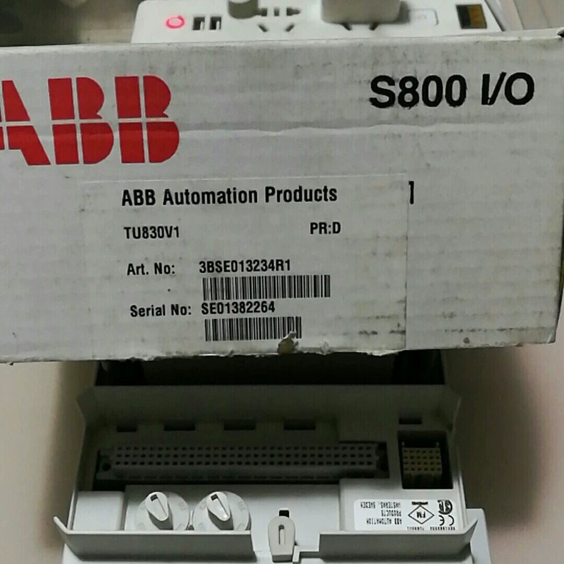 3BSE013234R1TU830V1全新ABB扩展型接线端子原装现货质保一年