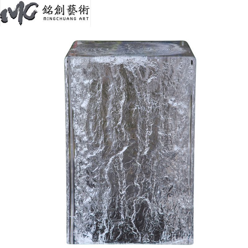 定制水晶透明环氧树脂墩子摆件