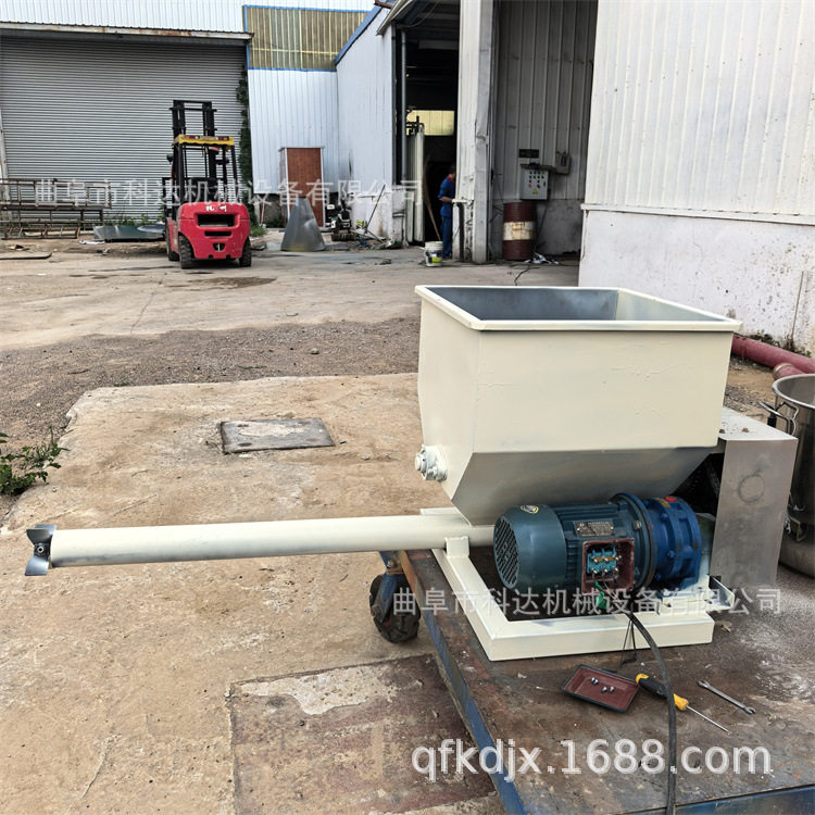 76mm管径螺旋给料机XWZF 活性炭颗粒定量式喂料机