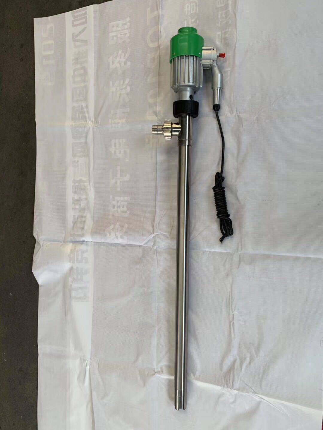 上海克誉YBYB-40P型电动油桶泵/电动抽液泵/电动插桶泵不锈钢油抽